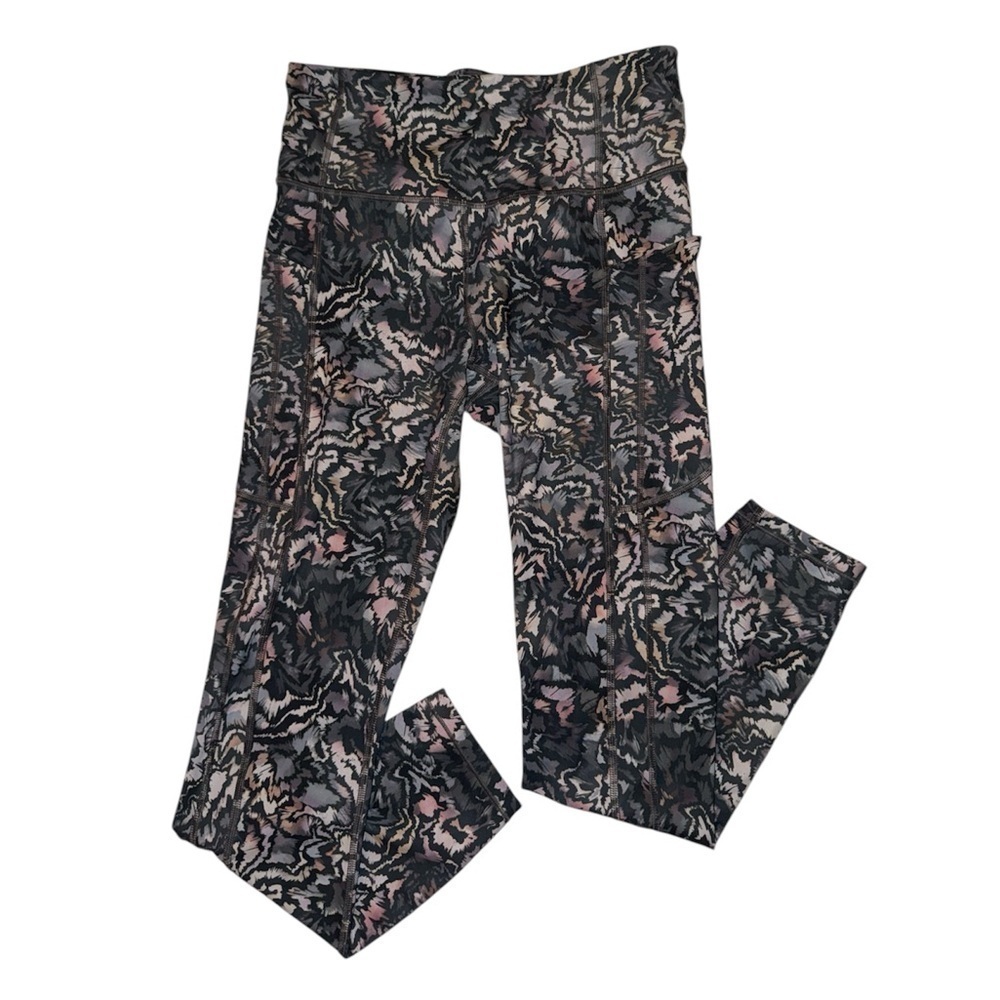 Athleta Ultimate Stash 7/8 Tight Grey Multi Legging women’s size small